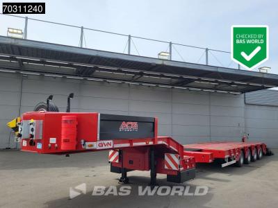 GNV 4 GNV 4 axles NEW! 6m extendable Lift + Steering Axle Hydraulic Ramps en vente par BAS World B.V.