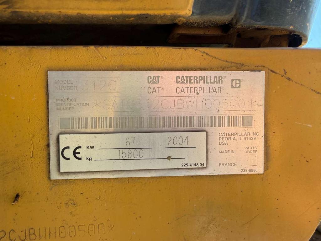 Caterpillar 312C Photo 2