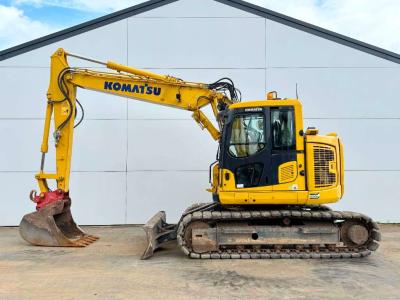 Komatsu PC138US-11 - Triple Boom / Front Blade / 360º Came en vente par Boss Machinery