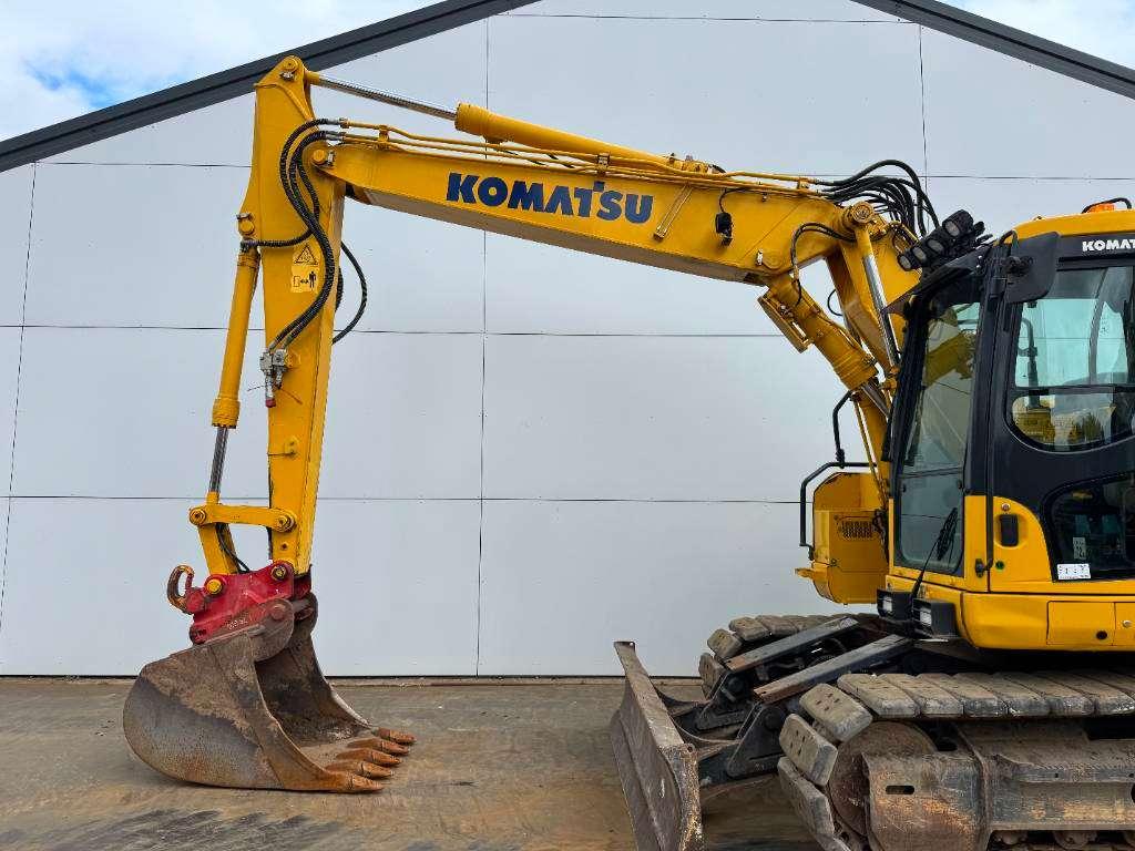 Komatsu PC138US-11 - Triple Boom / Front Blade / 360º Came Photo 13