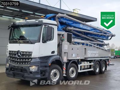 Mercedes-Benz Arocs 4151 Arocs 8X4 NEW! 36mtrs Bonneux 5Z43 concrete pump Steel suspension Big-Axle Euro 6 en vente par BAS World B.V.
