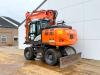 Hitachi ZX140W-6 - Blade / Triple Boom / Auto Greasing Photo 3 thumbnail