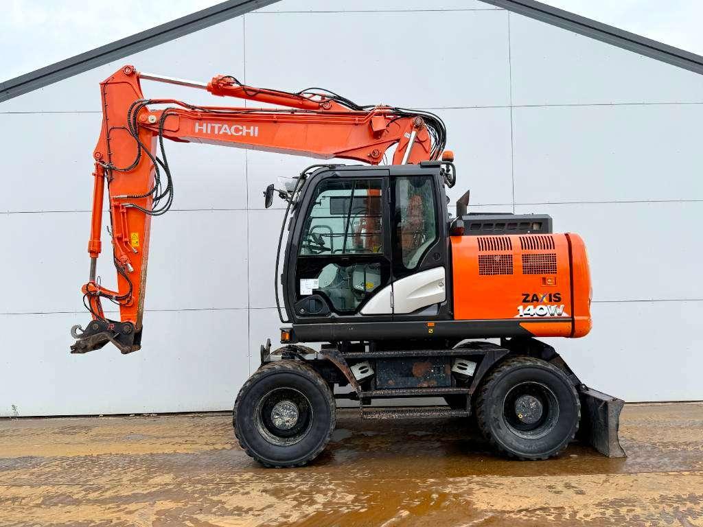 Hitachi ZX140W-6 - Blade / Triple Boom / Auto Greasing Photo 1