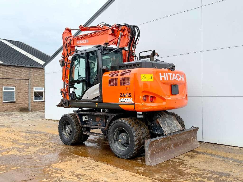 Hitachi ZX140W-6 - Blade / Triple Boom / Auto Greasing Photo 3