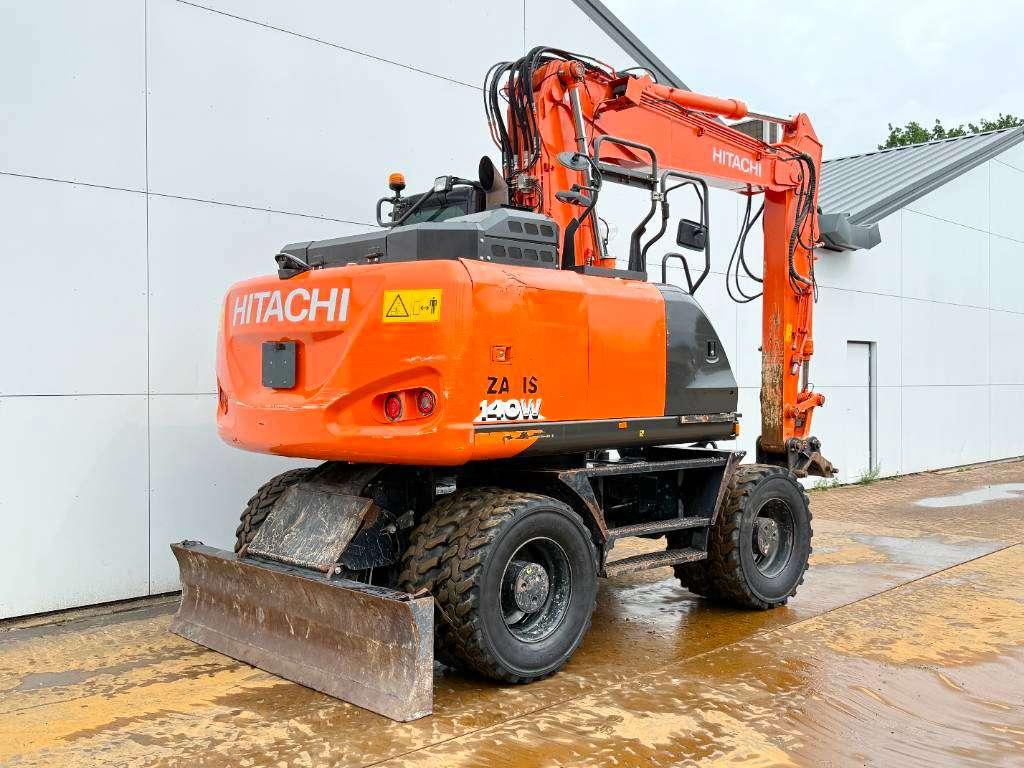 Hitachi ZX140W-6 - Blade / Triple Boom / Auto Greasing Photo 5