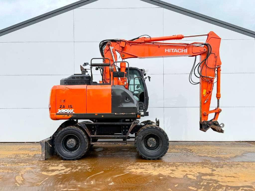 Hitachi ZX140W-6 - Blade / Triple Boom / Auto Greasing Photo 6
