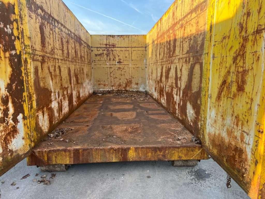 CONTAINER SCARRABILE USATO A CIELO APERTO Photo 5