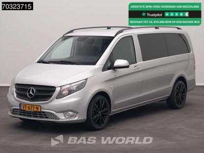 Mercedes-Benz Vito 114 Automaat Dubbel Cabine L2H1 Trekhaak Airco Cruise Parkeersensoren v+a Euro6 L2 DC Doka Mix en vente par BAS World B.V.