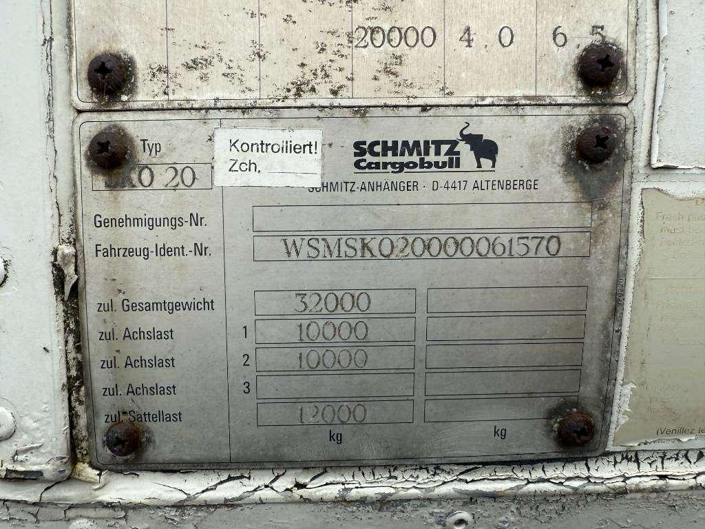 Schmitz Cargobull SKO 20 - Automatic Greasing / Forced Steering Photo 22