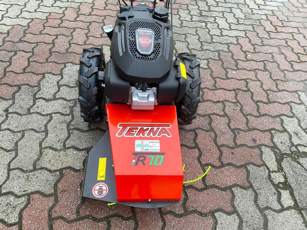 Tekna TR 70 HONDA - TESTINA 6 FILI - RUOTE MOTRICI PNEUMATICHE Photo 9