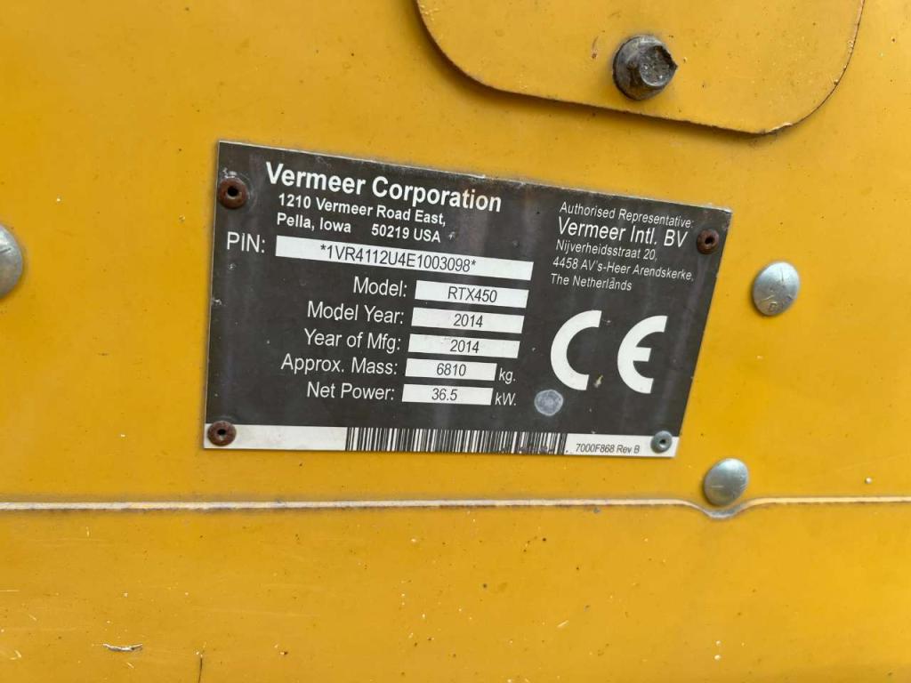 Vermeer RTX450 Photo 3
