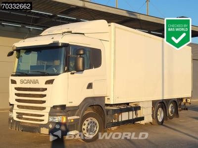 Scania R410 6X2 Frigoblock RE11-2 FRC 2000kg Tailgate Lift Axle Full Air Retarder Euro 6 en vente par BAS World B.V.
