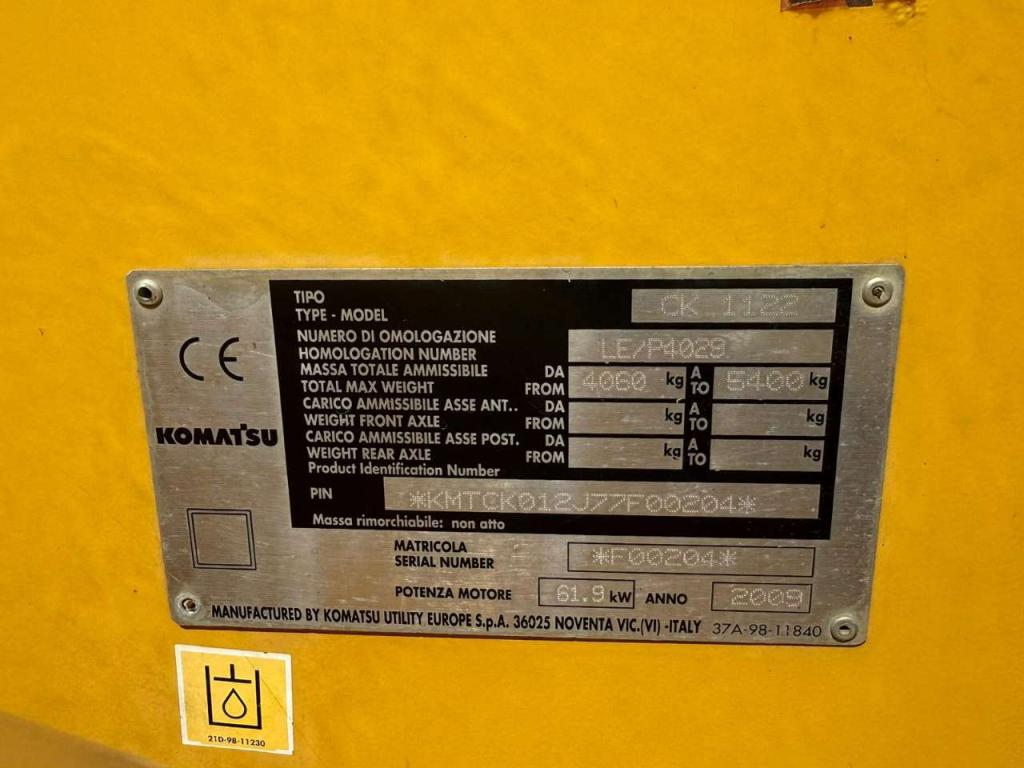 Komatsu CK30 Photo 15