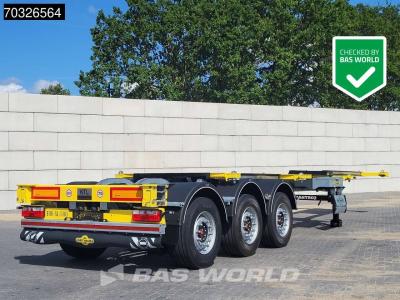 Orthaus CGS (Euro Slider 500) 3 axles Multi 45ft Lift Axle extendable SAF en vente par BAS World B.V.
