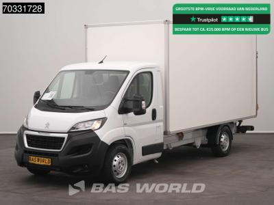 Peugeot Boxer 165PK Laadklep Bakwagen Airco Cruise Camera Standkachel Euro6 Meubelbak Koffer Möbelkoffer LB en vente par BAS World B.V.