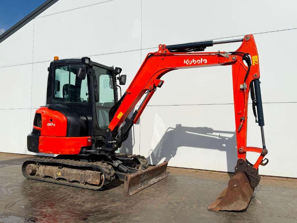 Kubota KX037-4 - Hammer Lines / Quick Coupler Photo 5