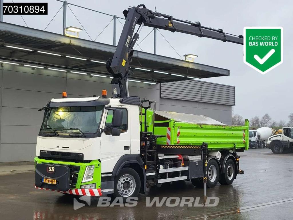 Volvo FM 330 6X2 HIAB X-HIPRO 192 E-3 Kran Crane Transcom Lift+Steering axle Euro 6 Photo 1