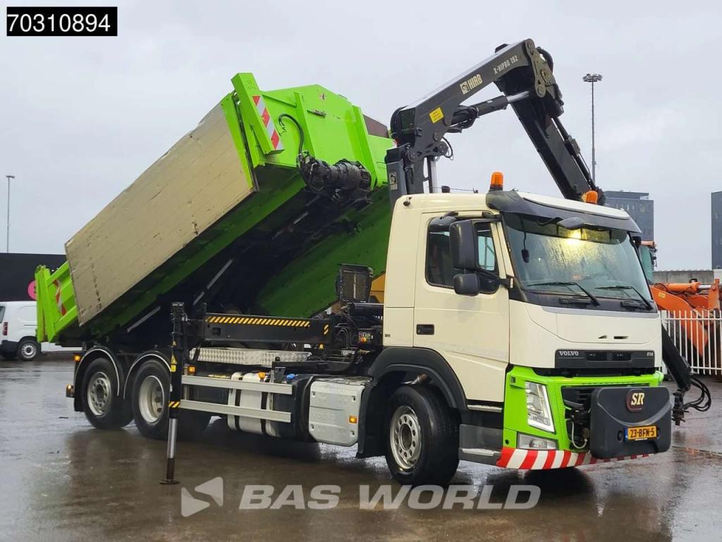 Volvo FM 330 6X2 HIAB X-HIPRO 192 E-3 Kran Crane Transcom Lift+Steering axle Euro 6 Photo 11
