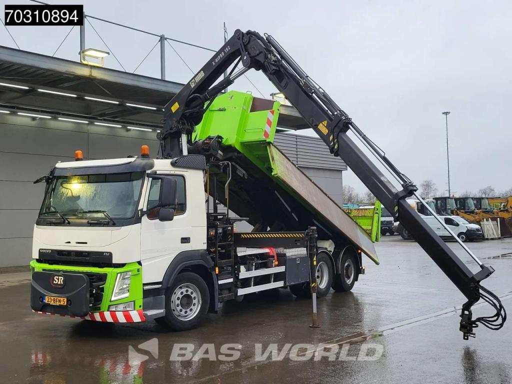 Volvo FM 330 6X2 HIAB X-HIPRO 192 E-3 Kran Crane Transcom Lift+Steering axle Euro 6 Photo 8