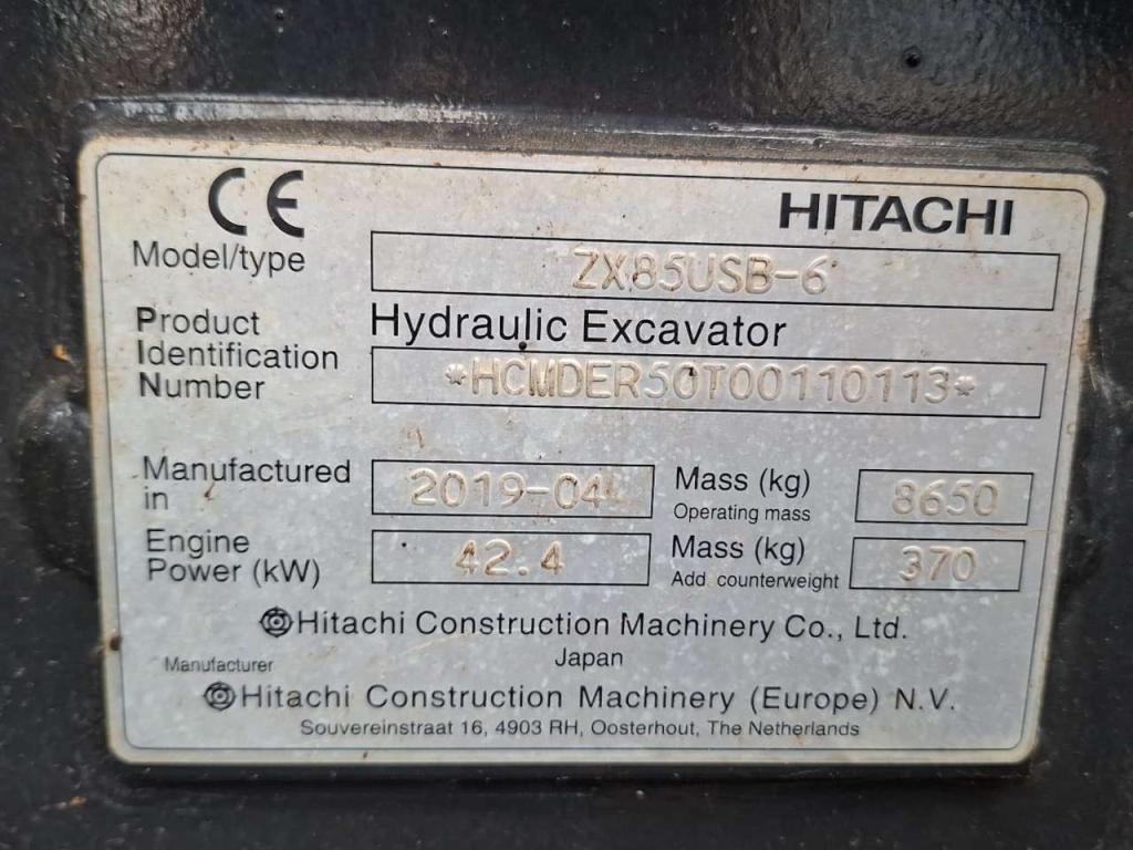 Hitachi ZX85USB-6 Photo 6