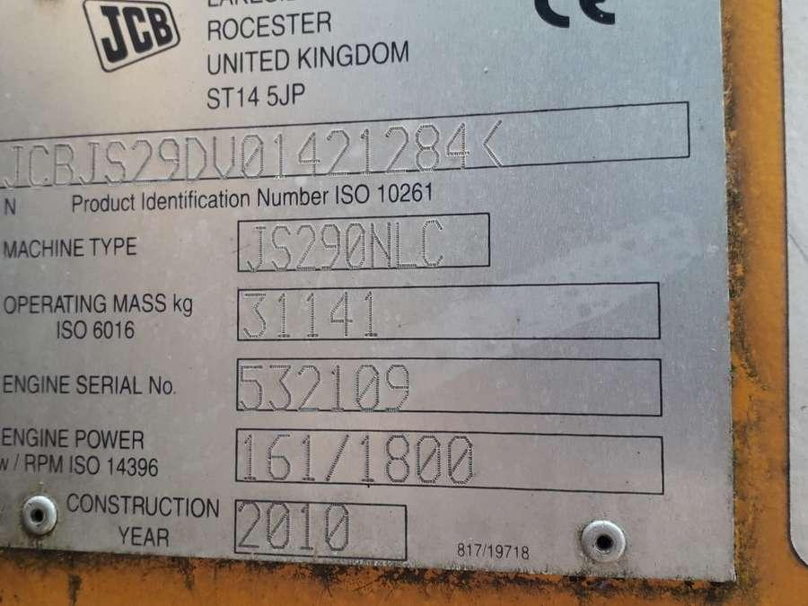JCB JS290NLC Photo 6