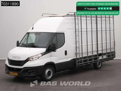 Iveco Daily 35S16 Glasresteel L3H3 160PK Navi Airco Cruise Camera Parkeersensoren Imperiaal 3,5t Trekgewi en vente par BAS World B.V.