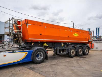 Schmitz SGF-S3-GEISOLEERDE KIPPER-27m3 en vente par Braem NV