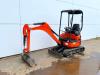 Kubota U17-3 - Hydr. Undercarriage / Hammer Lines Photo 2 thumbnail