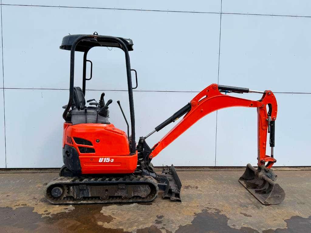 Kubota U17-3 - Hydr. Undercarriage / Hammer Lines Photo 6