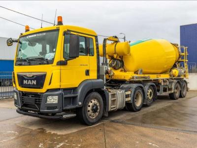 Man TGS 26.400 BLS - 6X4H+MIXER 12M3 en vente par Braem NV