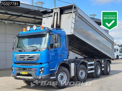 Volvo FMX 420 FMX 8X4 NL-truck 19m3 tipper Big-Axle Automatic VEB+ Euro 5 en vente par BAS World B.V.