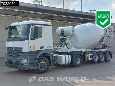 Mercedes-Benz Actros 1845 4X2 ClassicSpace Retarder Hydraulik + Schwing-Stetter 12m3 Liftachse en vente par BAS World B.V.