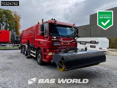 Daf CF85.410 CF 6X2 Brock SL 480/2K Jumbo Sweeper 6.500hours  Manual Euro 5 en vente par BAS World B.V.