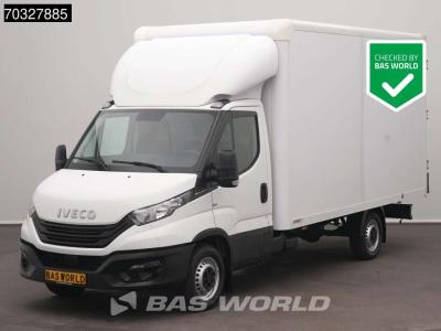 Iveco Daily 35S16 Automaat Achterdeuren 160PK Bakwagen Airco Meubelbak Koffer Mobelkoffer A/C Cruise cont en vente par BAS World B.V.