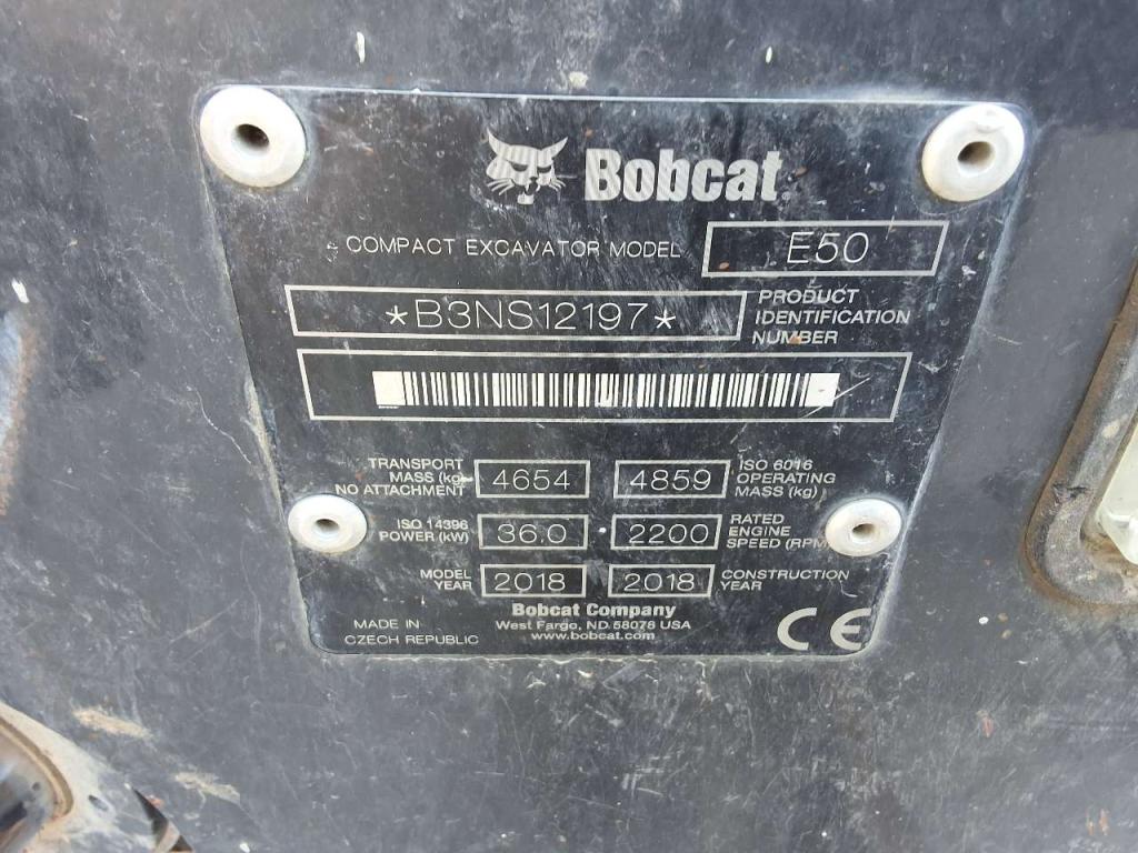 Bobcat E-50 BB-E46 Photo 6