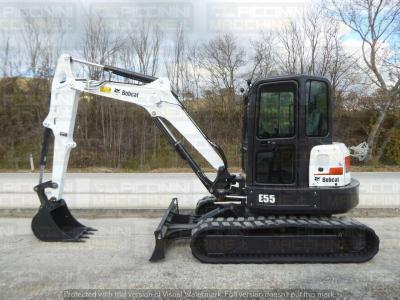 Bobcat E55 en vente par Piccinini Macchine Srl