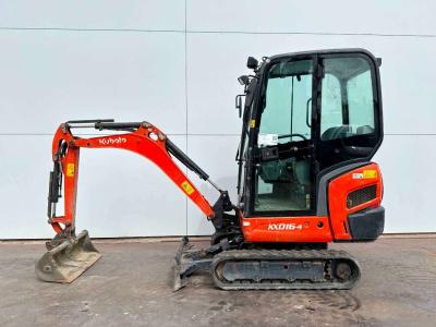 Kubota KX016-4 - Hammer Lines / Quick Coupler en vente par Boss Machinery
