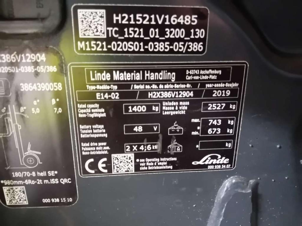 Linde E14-02 Photo 6