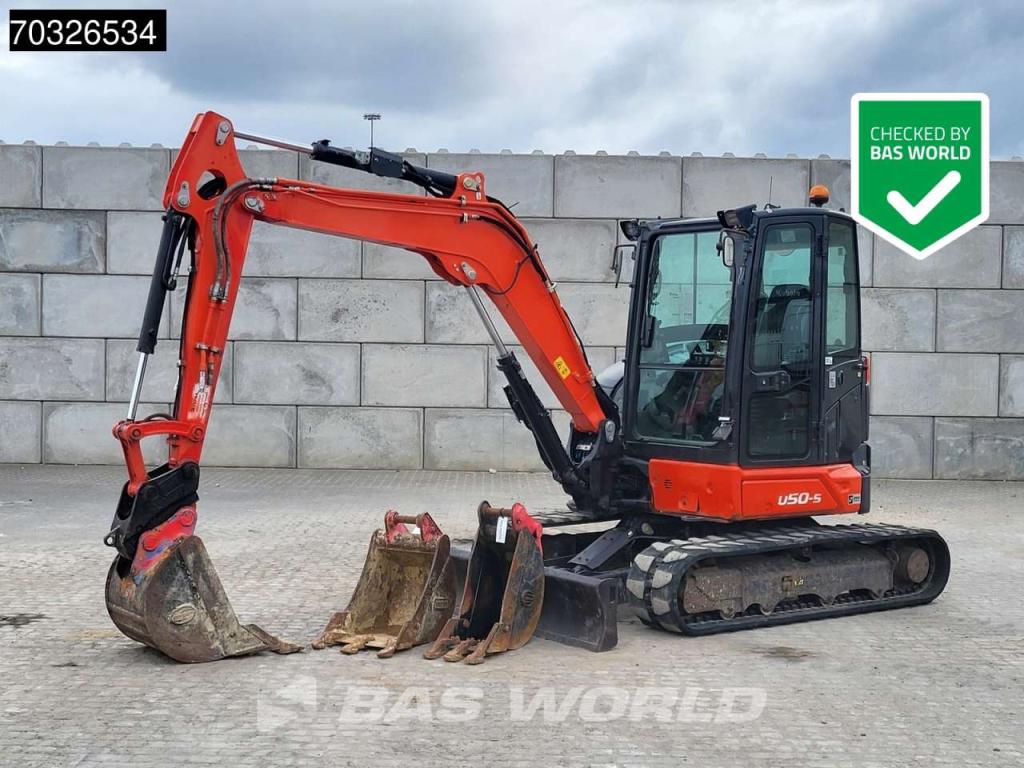 Kubota U50-5 A/C - 3 Buckets Photo 1
