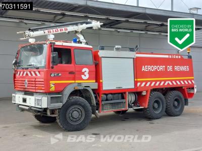 Renault G 340ti Maxter 6X6 Sides Crashtender 6x6 Big-Axle Steelsuspension Automatic en vente par BAS World B.V.