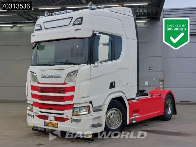 Scania R580 4X2 NL V8 Full-Air Retarder 2xTanks Standklima en vente par BAS World B.V.