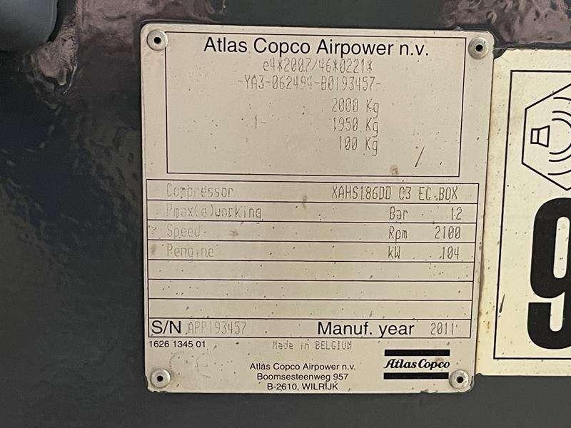 Atlas Copco XAHS 186 DD Photo 4