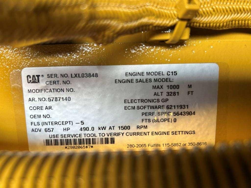 Caterpillar DE550E0 - C15 - 550 kVA Generator - DPX-18027 Photo 16
