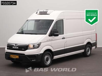 Man TGE 3.180 Automaat Koelwagen Thermo King V-300 MAX L3H3 180PK Airco Cruise Camera Euro6 L2H2 Koel K en vente par BAS World B.V.