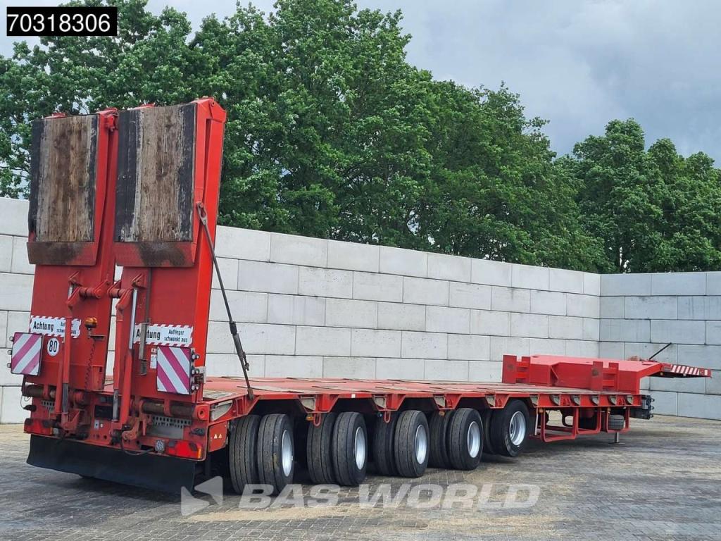 Goldhofer STZ-L5-52/80 4x Steering Axle 1x Lift axle Ramps Photo 13