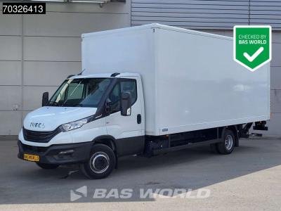 Iveco Daily 70C18 3.0L Automaat Bakwagen 1000KG Laadklep Luchtvering 180PK Dubbellucht Airco Cruise D'Hol en vente par BAS World B.V.