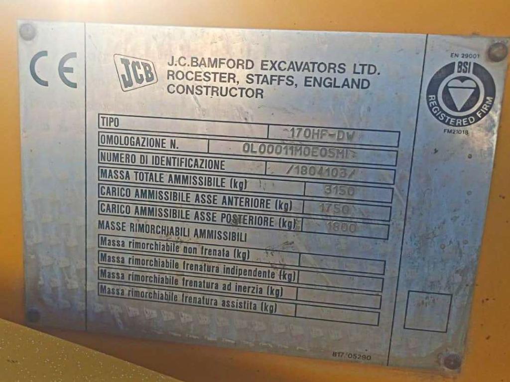 JCB 170HF Photo 7