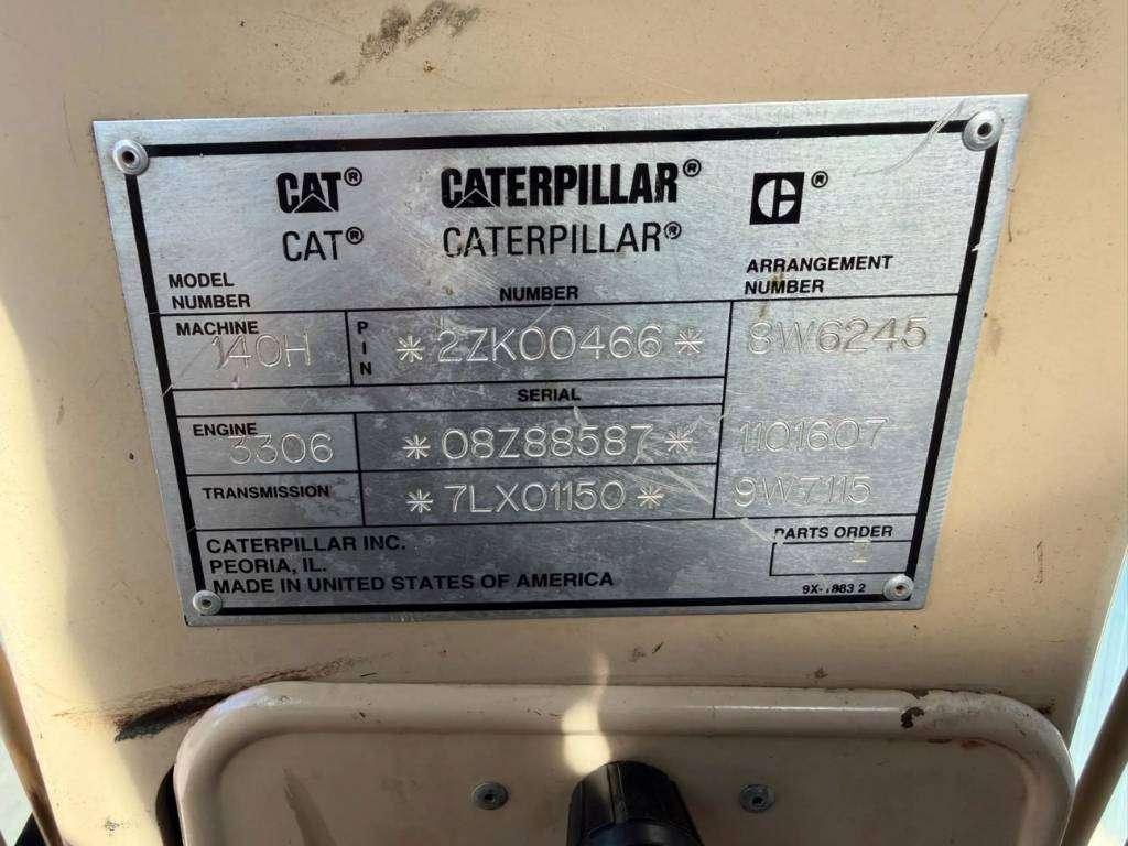 Caterpillar 140H Photo 7