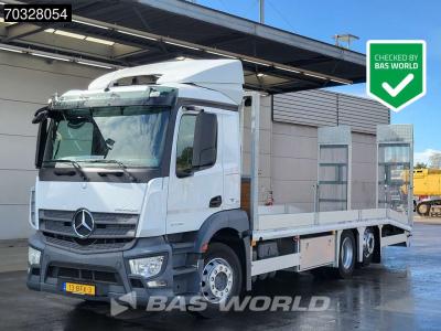 Mercedes-Benz Antos 2735 6X2 Machine transporter Oprijwagen Hydraulic ramps Lift+steering axle Full Air Euro 6 en vente par BAS World B.V.