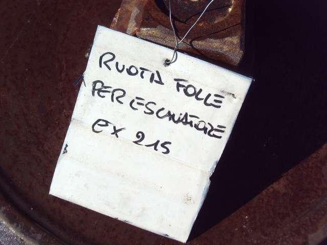 Roue folle pour Fiat Hitachi EX215 Photo 4